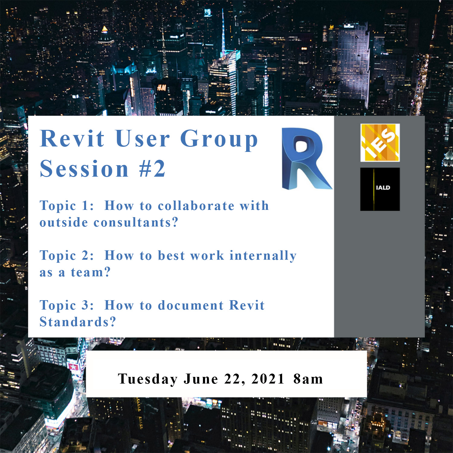Revit User Group Session 2